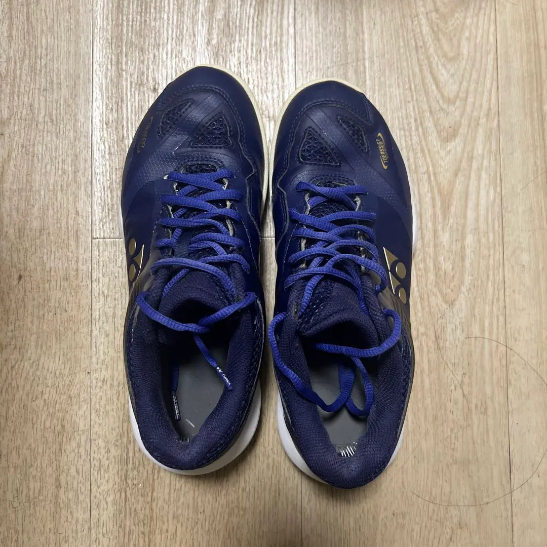 Thumbnail of 65z Momota Model 24.5cm YONEX Badminton Shoes Navy