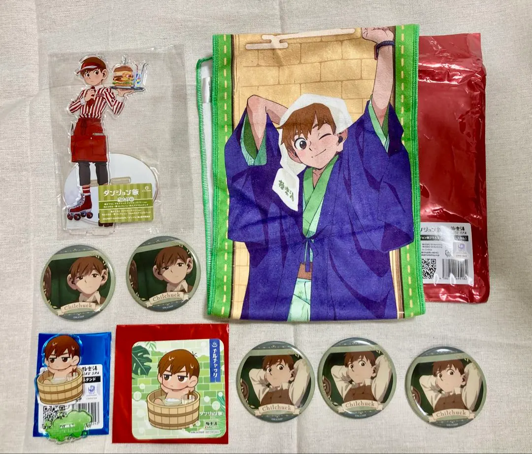 ダンジョン飯 極楽湯 のぼり チルチャック ダンジョン飯 極楽湯 のぼり チルチャック ダンジョン飯×極楽湯RAKU