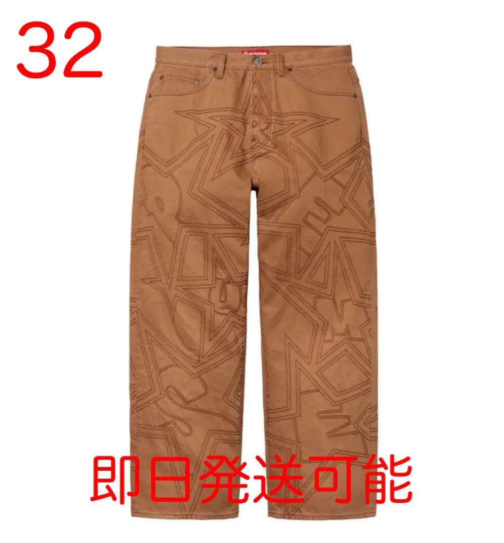 Supreme buggy jean バギー ブラウン 23fw Supreme シュプリーム 23AW Baggy Jean light brown バギー
