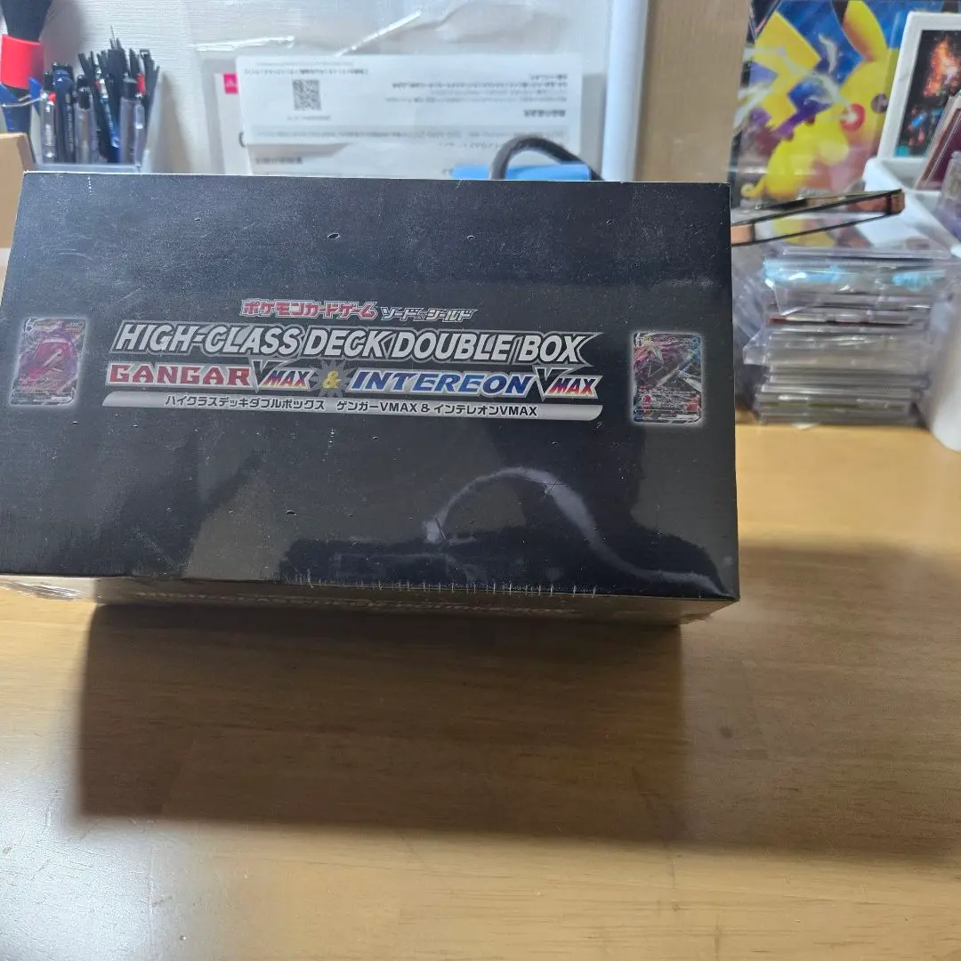 ポケモンカード ハイクラスデッキダブルBOX 未開封BOX Pokemon Cards] Opening the high-class deck double box (with