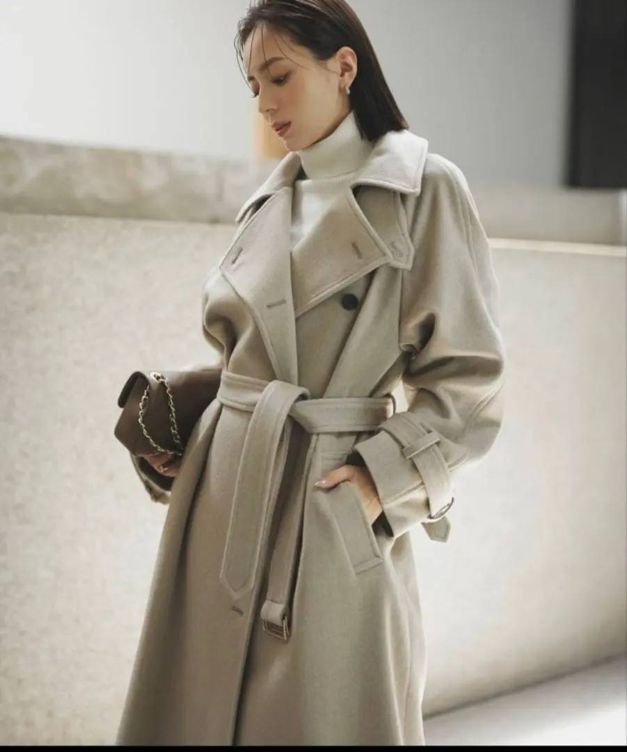 Thumbnail of anuans Wool Trench Coat 2024AW