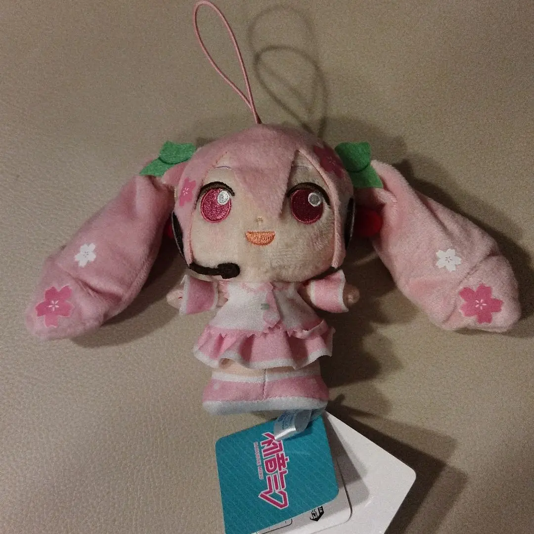 初音ミクシリーズ　モアプラス　ふわふわマスコット　“桜ミク”　全3種セット 初音ミクシリーズ モアプラスふわふわマスコット“桜ミク