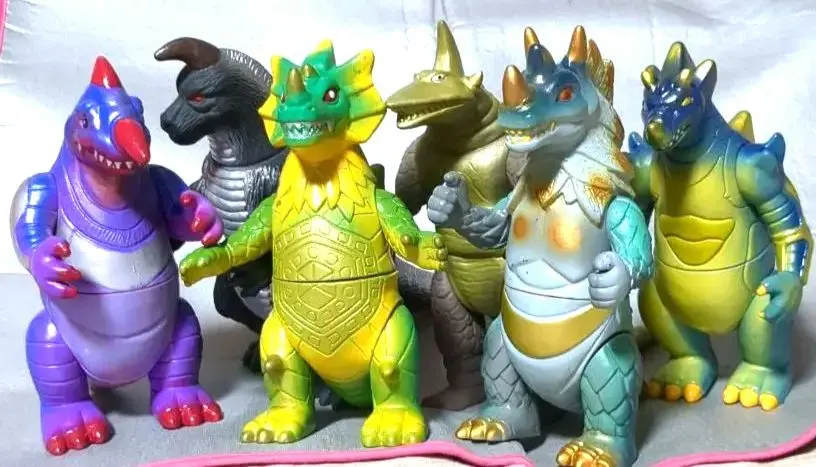怪獣コマンドパワー軍団 オラゲラス ハリドン シーバラス ウルトラマン ソフビ 怪獣コマンドパワー軍団 オラゲラス ハリドン シーバラス