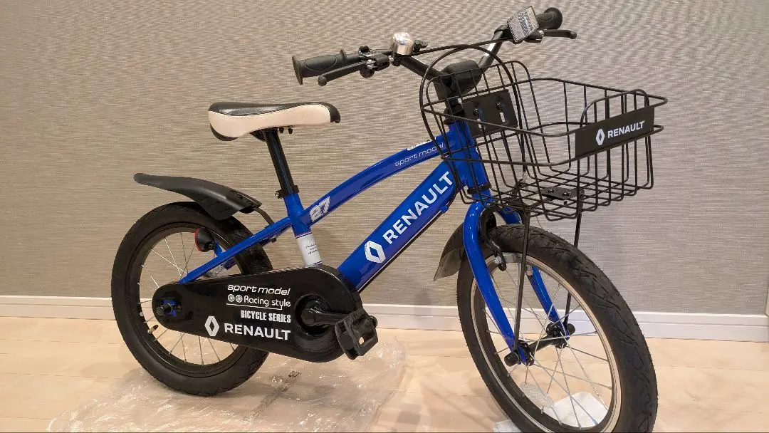 2点セット【RENAULT】ルノー3WAY 子ども用自転車&ヘルメット