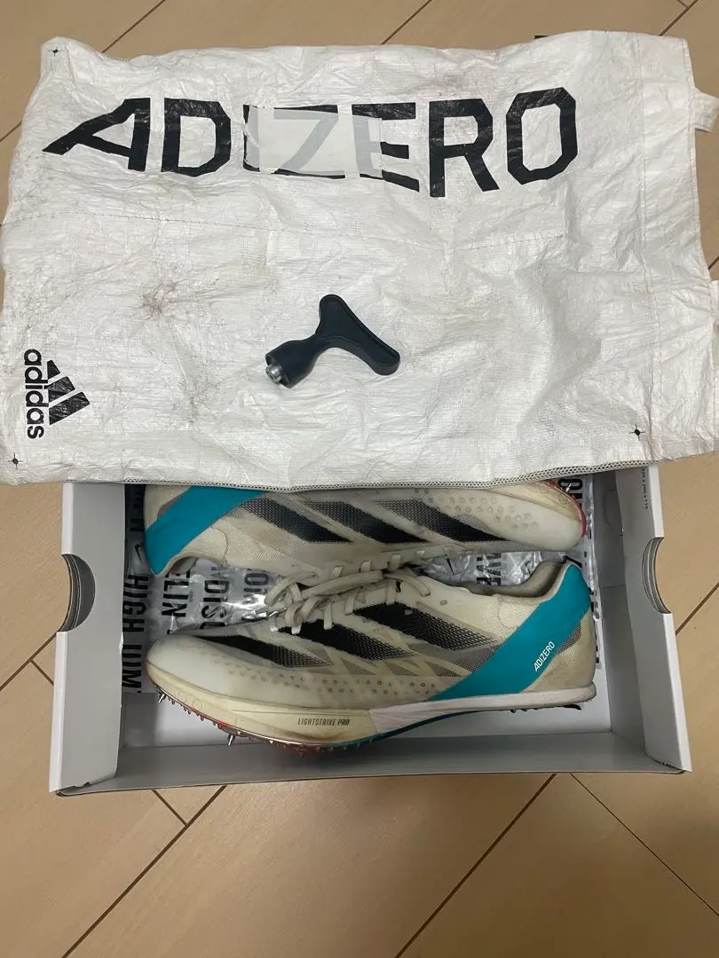 【超美品・着用2回のみ最安値】アディゼロプライムSP2 28.0付属品付き 未使用】adidas adizero PRIME SP2 26 5cm アディダス