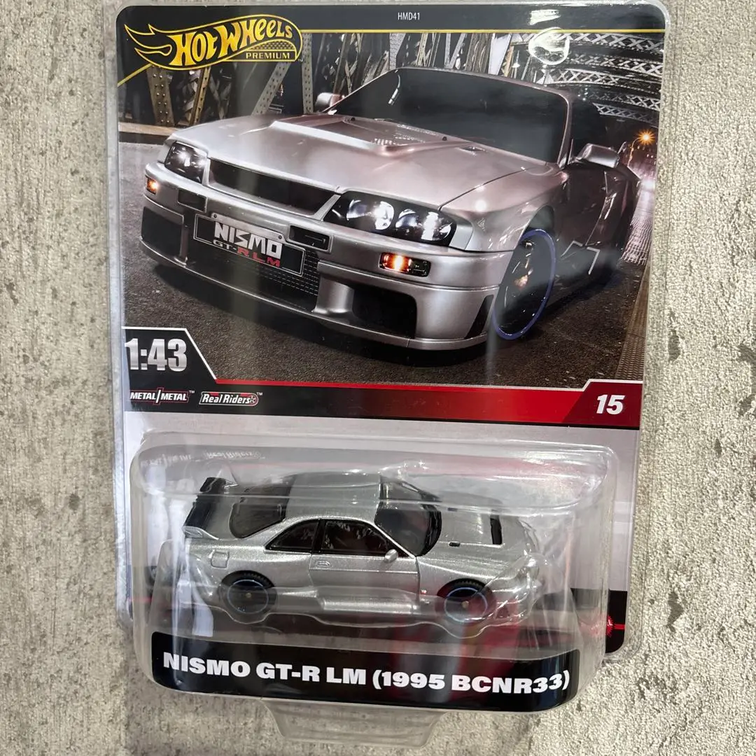 ホットウィール 1/43 ニスモ GT-R LM R33 スカイライン Nismo GT-R LM (1995 BCNR33) #15 2024 Hot Wheels 1:43 Scale