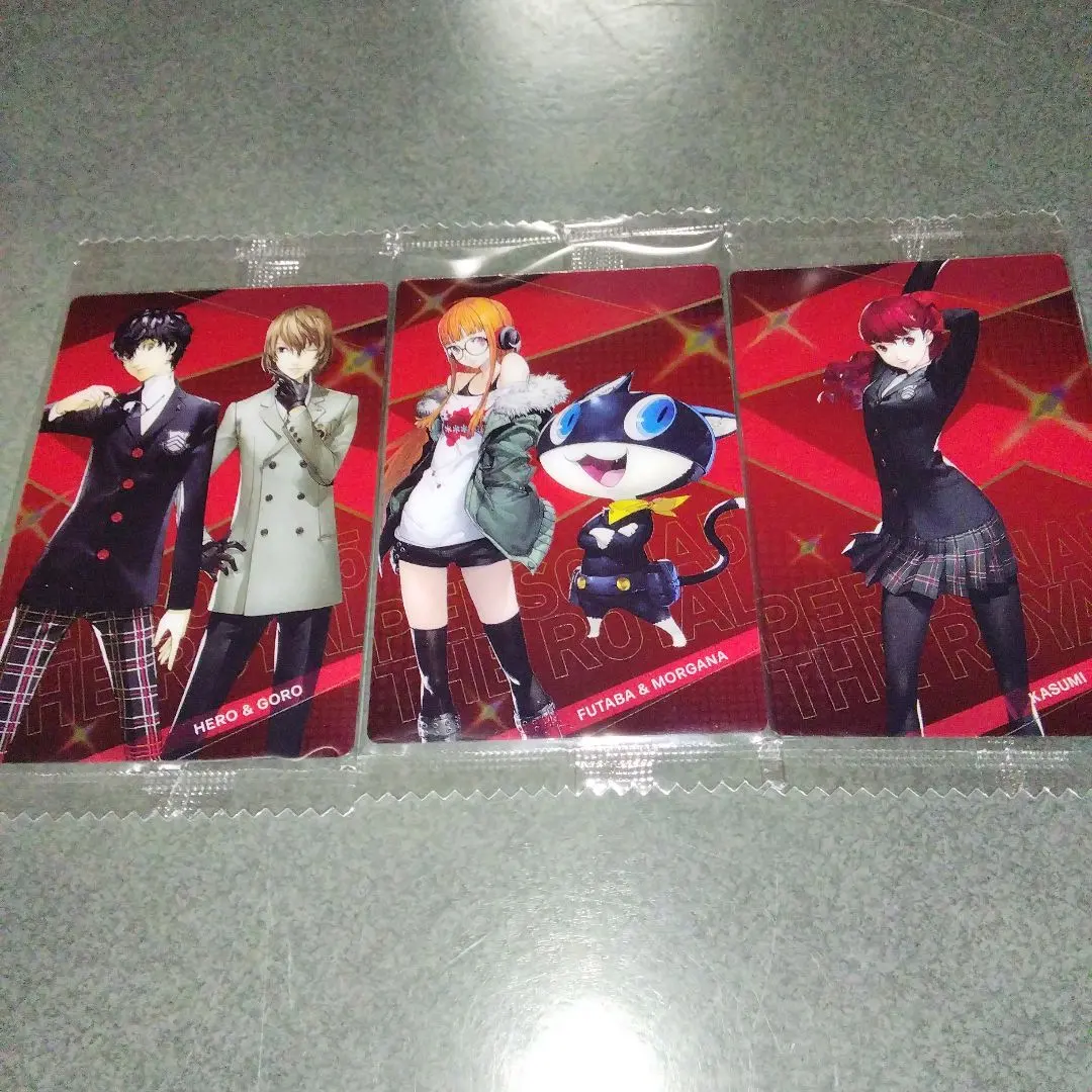 Thumbnail of Persona Series Wafer 2: P5R - Protagonist & Goro, Kasumi, Futaba & Morgana