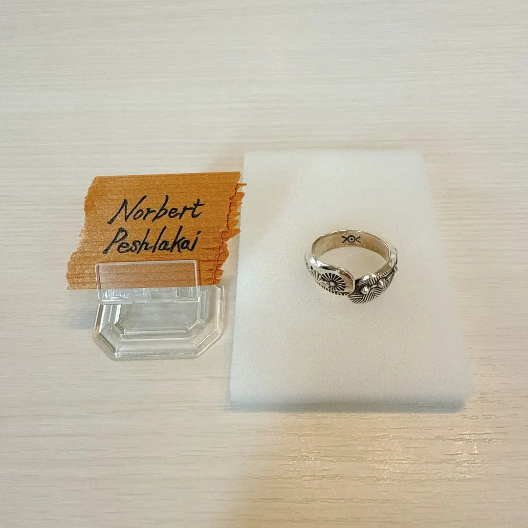 Norbert Peshlakai トライアングルブレスレット