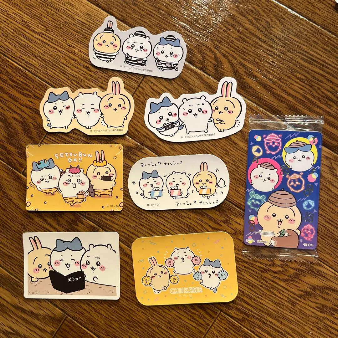 Thumbnail of Chikawa Sticker Set - 8 Stickers