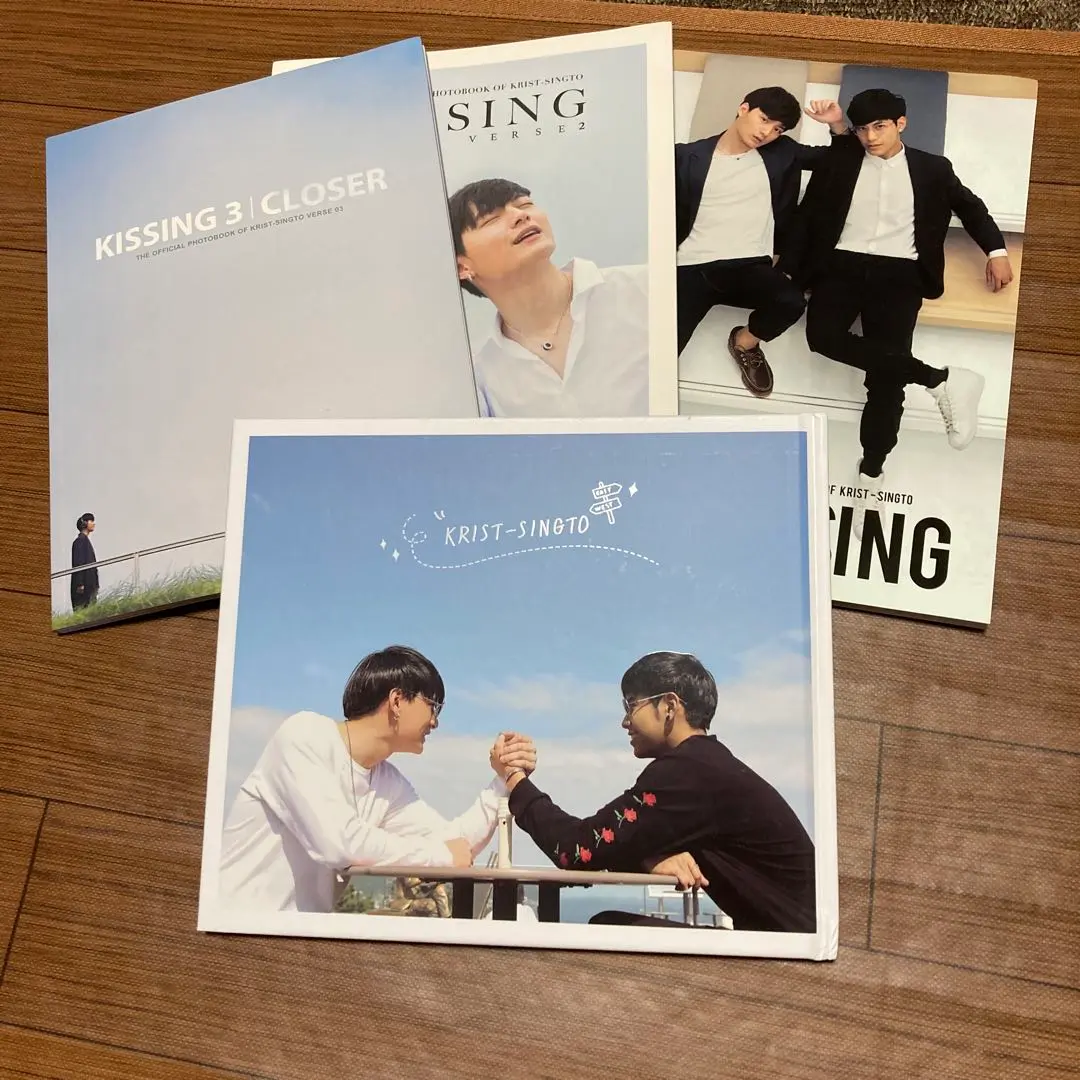 KISSING3  CLOSER kristsingto 写真集　サイン付 KristSingto 写真集