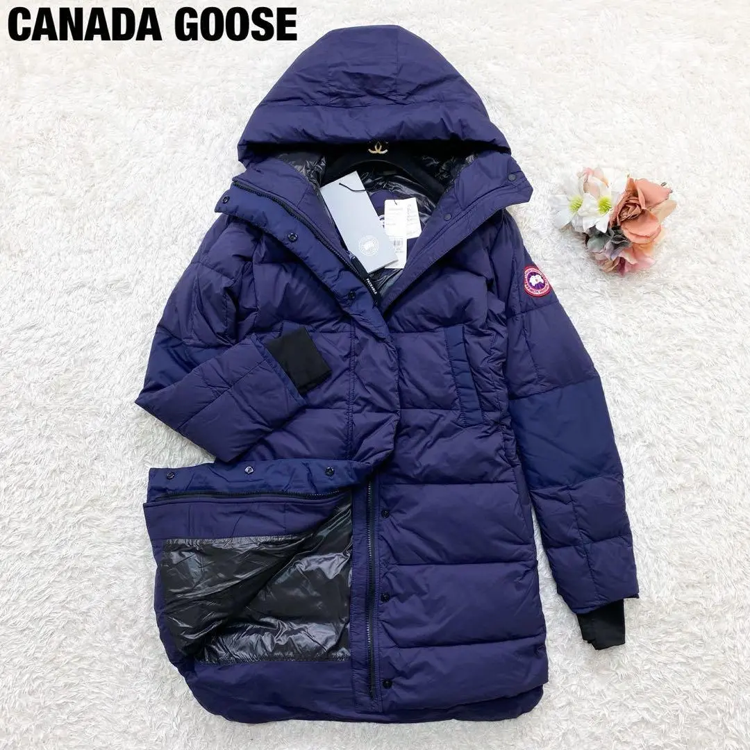 新品未使用・タグ付き！カナダグース アリストンコートダウンコート ネイビーM相当 2025年最新】Canada goose アリストンの人気アイテム - メルカリ