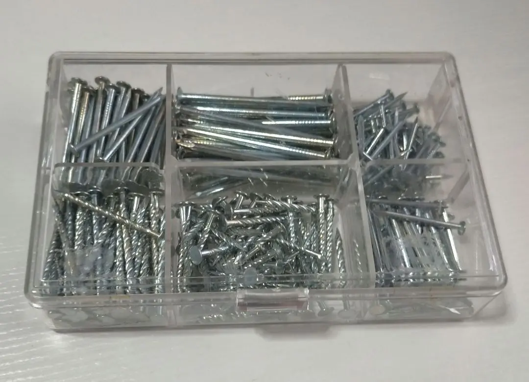 Thumbnail of Uniqlo Nail Set: Round Nails, Screw Nails, Nails, Nail, Carpentry Tools, Tool, Tools
