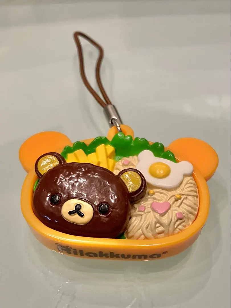リラックマ　ほんわかパン屋さん　コンプリート　リーメント お弁当ストラップ リラックマほんわかパン屋さんコンプリートリーメント お弁当