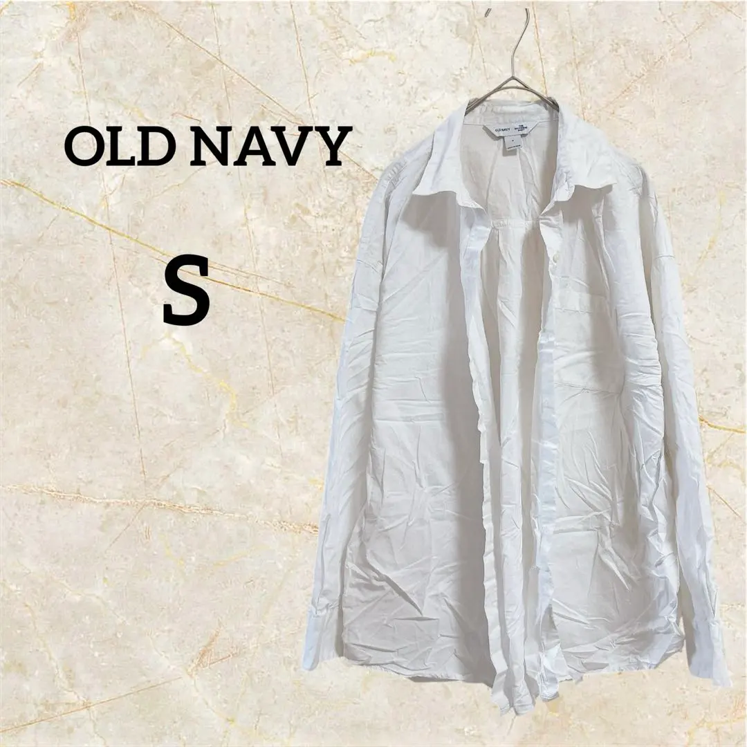 Thumbnail of OLD NAVY Boyfriend Shirt White All Season 【S】