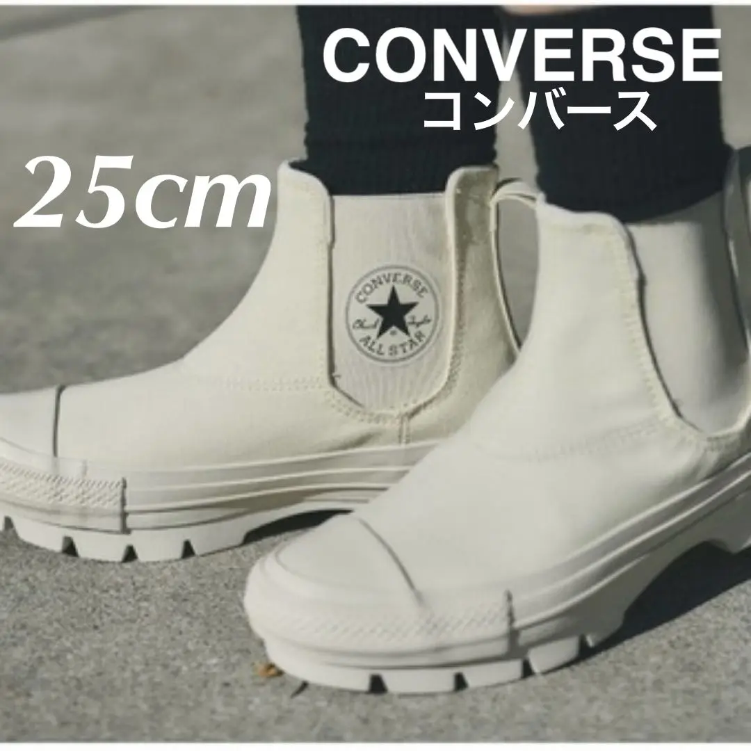 コンバース CONVERSE レディース ブーツ サイドゴア LEATHER ALL
