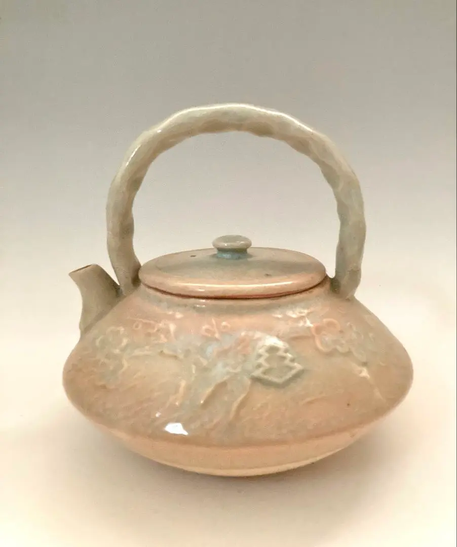 茶道具 蓮月 ボーフラ 急須 未使用美品 在銘 作家物 旧家蔵出