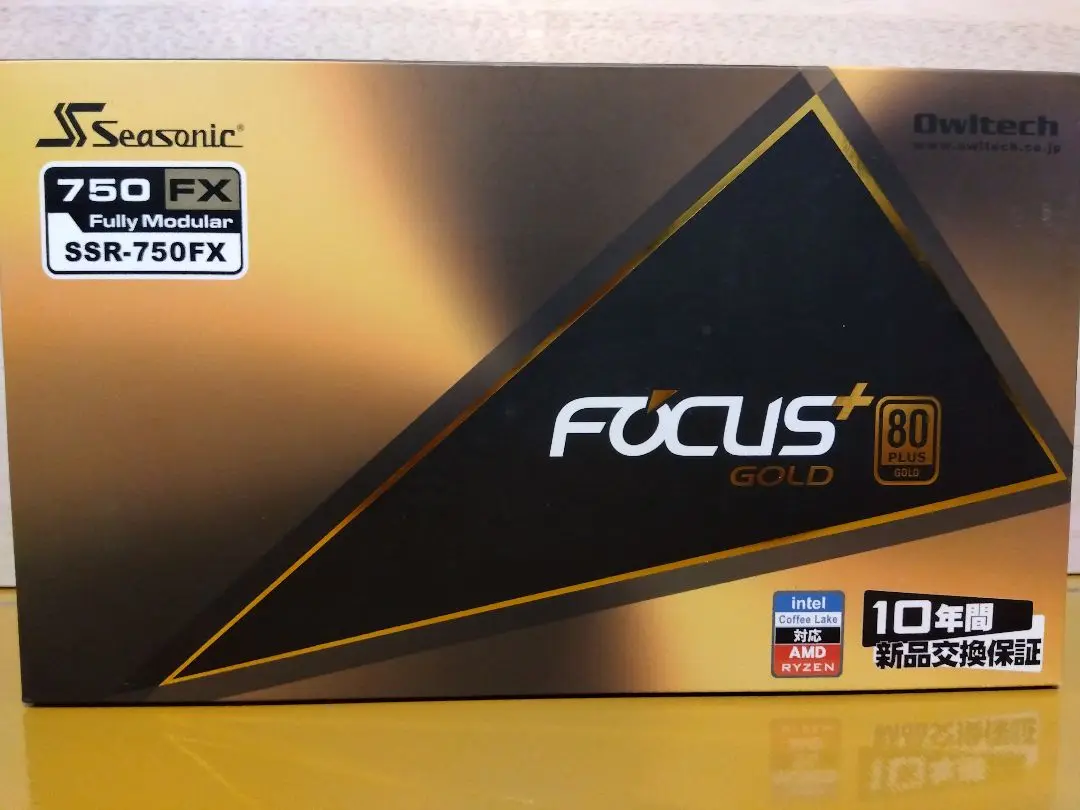 中古品 Seasonic SSR-750FX Seasonic Focus GX-750 SSR-750FX 700W 80+Gold Modular Power