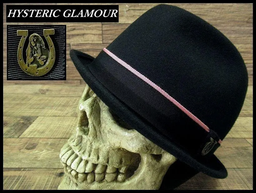 K03379新品 HYSTERIC GLAMOUR × STETSON ハット K03379新品 HYSTERIC GLAMOUR × STETSON ハット