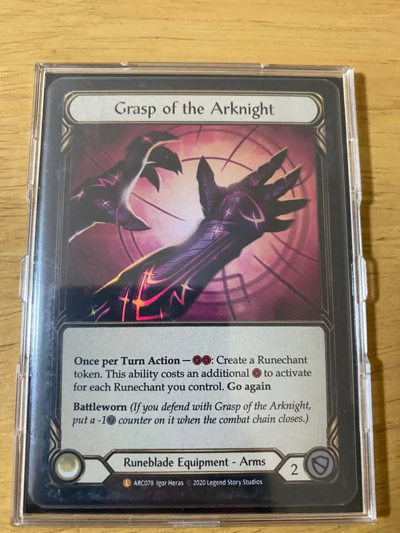 アークナイトの掌握 Grasp of the Arknight 1枚 L FaB 2025年最新】grasp of the arknightの人気アイテム - メルカリ