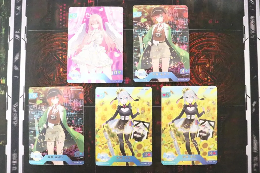 【M885】ブイプレ　Vtuver pcc 周防パトラ 442枚まとめ売り 2025年最新】vtuber playing card collectionの人気アイテム