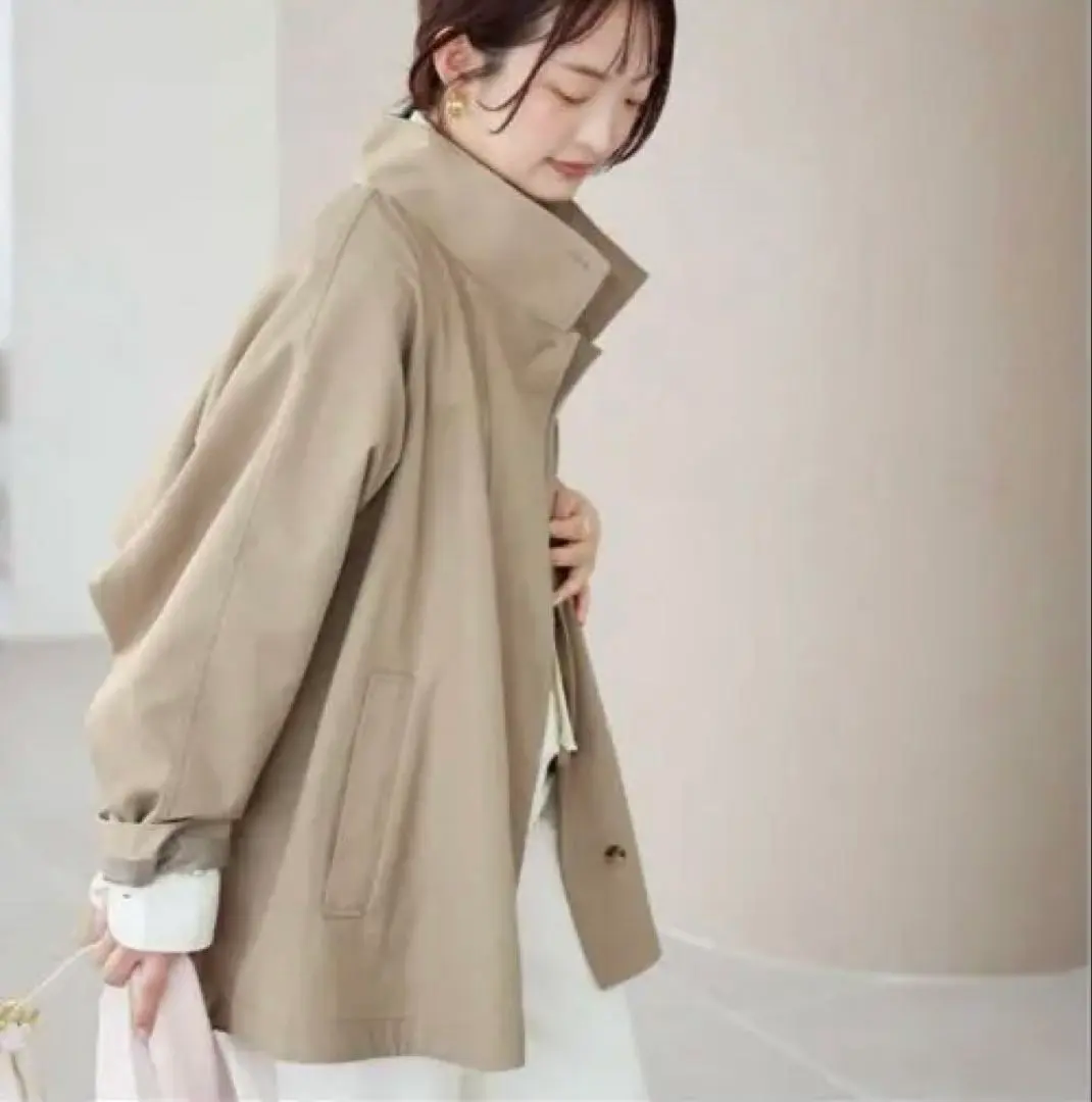 SLOBE IENAスロープイエナ　テントラインショートコート　ベージュ 2025年最新】Slobe IENA テントラインショートコートの人気アイテム