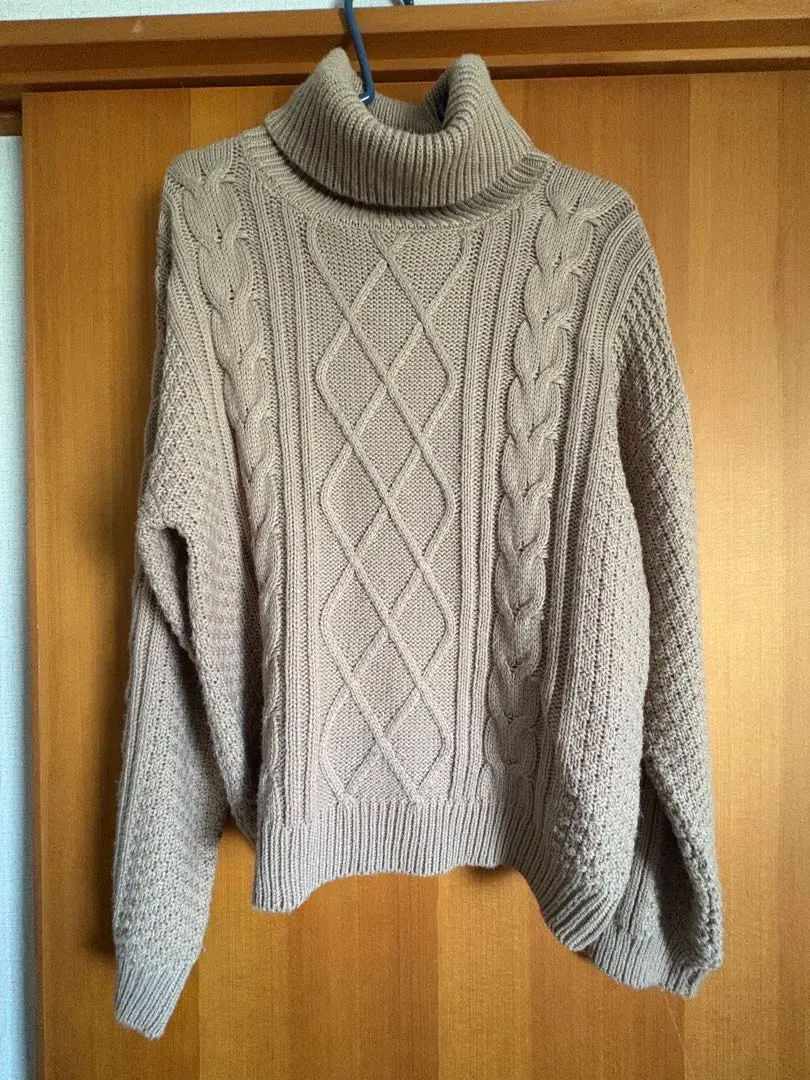 Thumbnail of Turtleneck knit sweater L