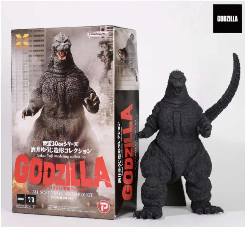 美品　東宝30cmシリーズ　ゴジラ 1991 ギドゴジ北海道　少年リック限定版 東宝30cmシリーズ 酒井ゆうじ造形コレクション ゴジラ1991