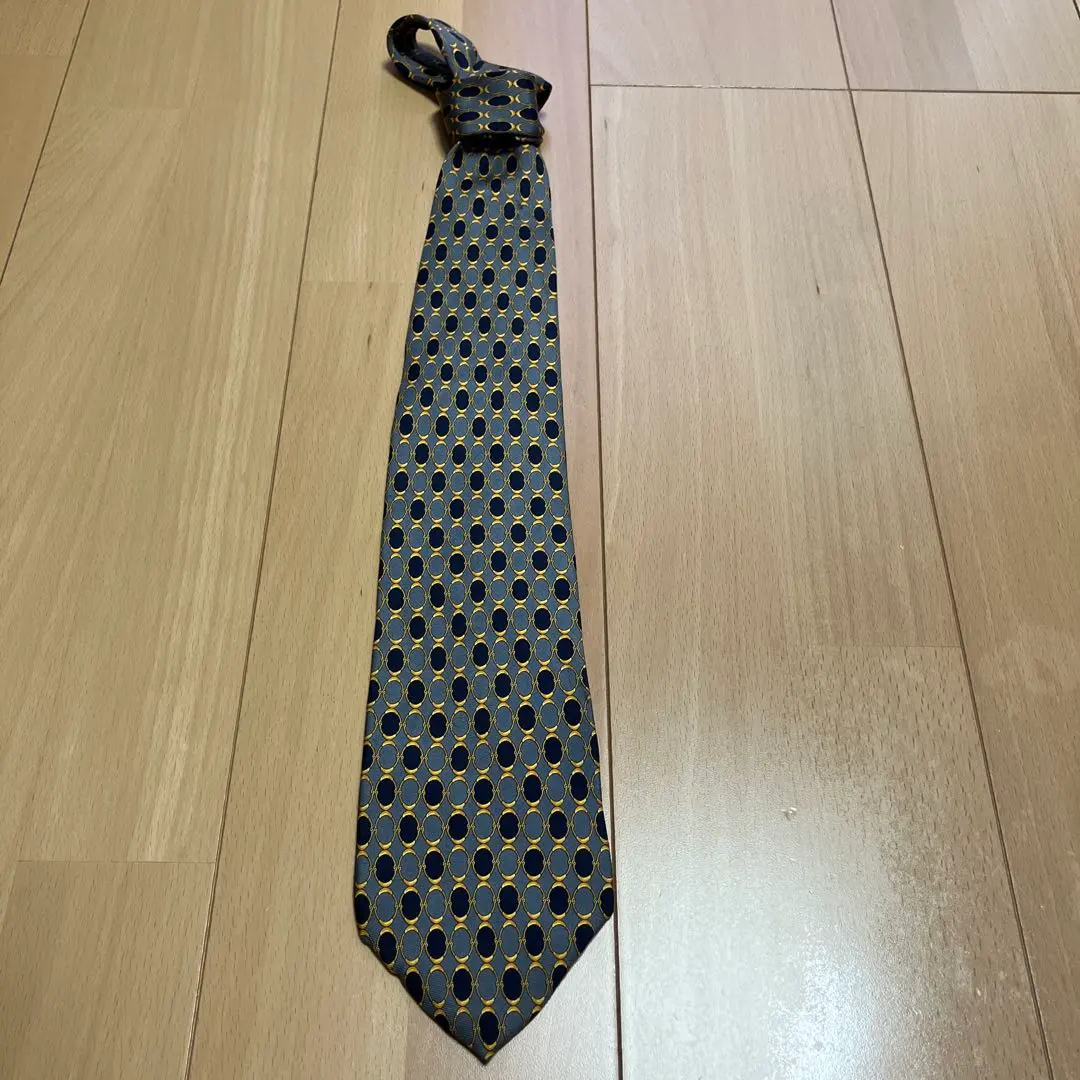 Thumbnail of WINSTON HOUSE Necktie Gray Navy