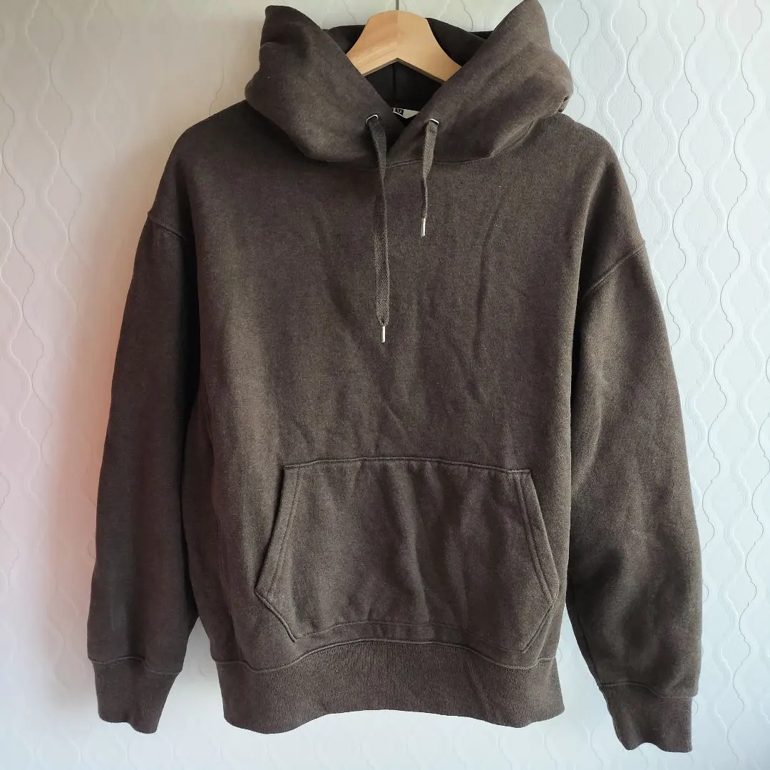 Thumbnail of ✨Uniqlo✨ UNIQLO Pullover Sweat Parka 【L】 Fleece-lined Brown