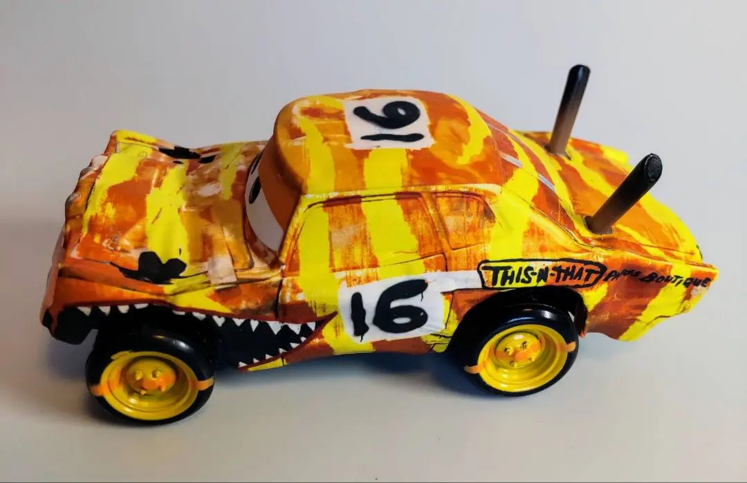 マテル カーズ 1/55　プッシュ・オーバー　サンダーホロー 泥んこレーサー マテル カーズ 1/55 プッシュ・オーバー サンダーホロー 泥んこ