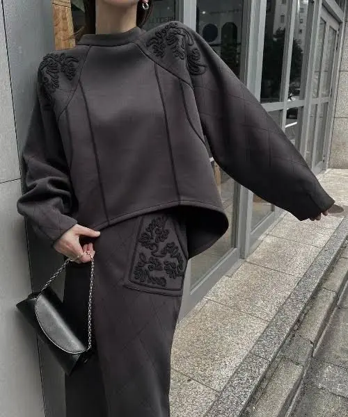 さっち willfully 2way クロップド スウェット 2025年最新】willfully レディース トレーナー・スウェットの