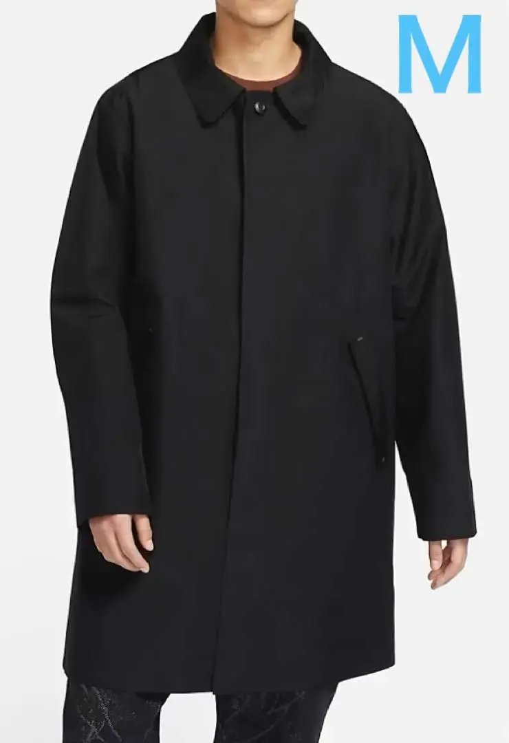 【新品未使用品】 NIKE GORE-TEX ステンカラーコート 黒　L 2025年最新】NIKE メンズ ステンカラーコートの人気アイテム