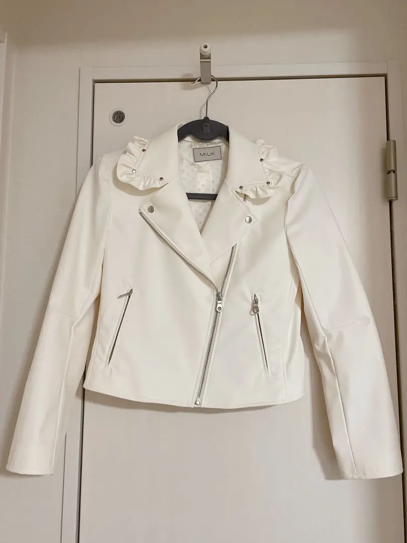 MILK(ミルク) Fake Leather ライダース 1A10221106 2025年最新】MILK レザージャケット・ライダースの人気アイテム
