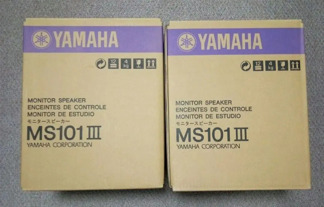 【新品】YAMAHA モニタースピーカー MS101Ⅲ 取扱説明書付き　送料無料 ヤマハ | MS101-4 - スピーカー - 概要