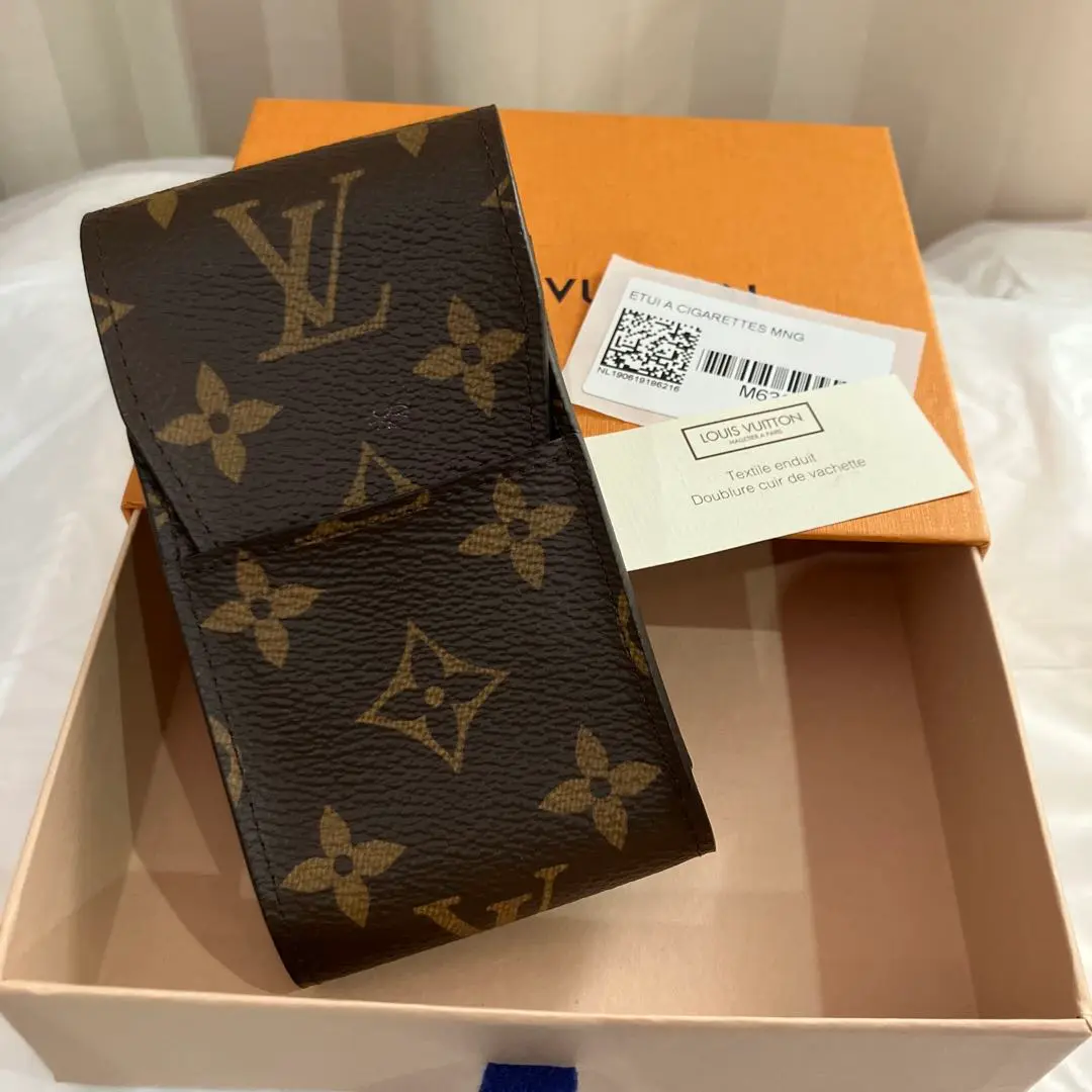 LOUISVUITTON　シガレットケース　美品 ルイヴィトン LOUIS VUITTON シガレットケース モノグラム