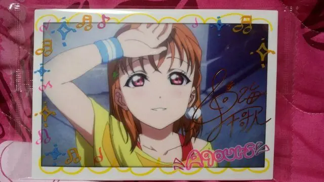 ヴァイス オレンジマーメイド 高海千歌 SP サイン ラブライブ サンシャイン ヴァイス ラブライブサンシャイン オレンジマーメイド 高海千歌