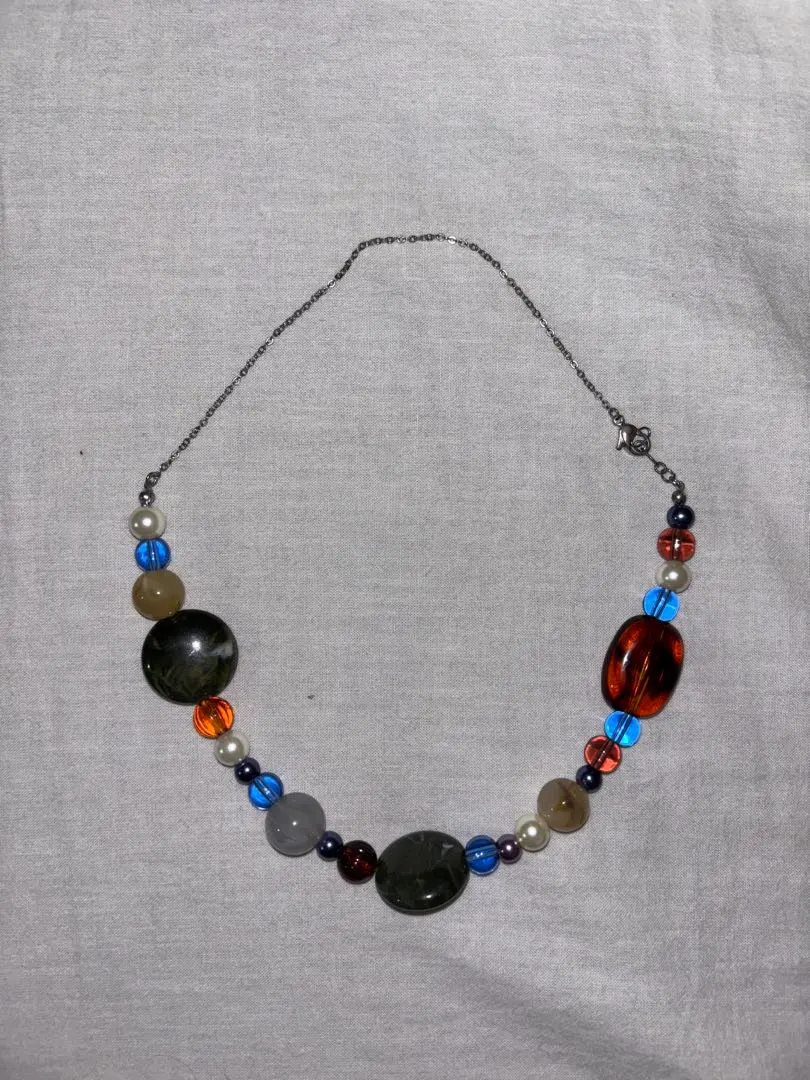 Thumbnail of Beaded necklace