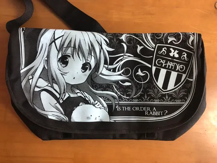完売品　チノ メッセンジャーバッグ ご注文はうさぎですか　アニマルシェ　バッグ 完売品 チノ メッセンジャーバッグ ご注文はうさぎですか
