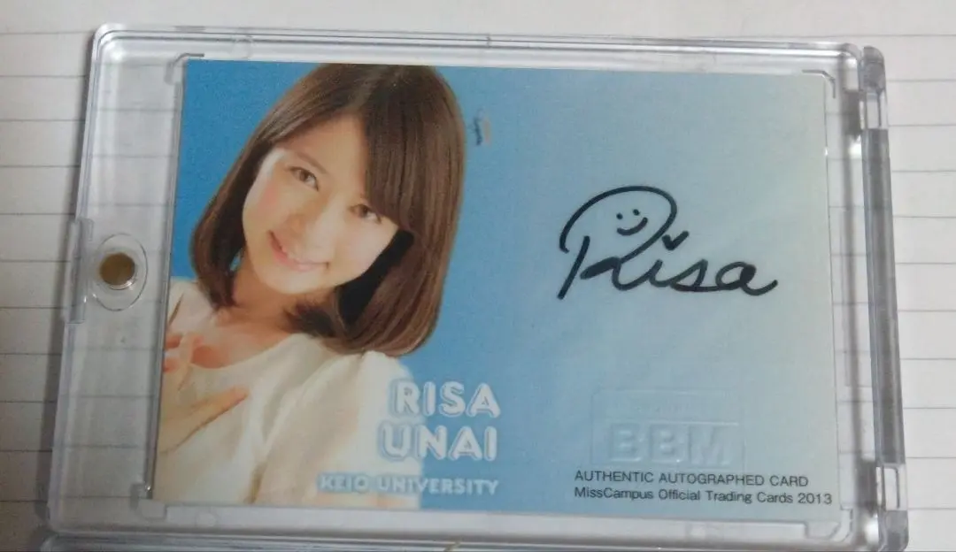 BBM 2014 ミスキャンパス　菊池梨沙　直筆サインカード　90/90 2025年最新】BBM ミスキャンパス 直筆の人気アイテム - メルカリ