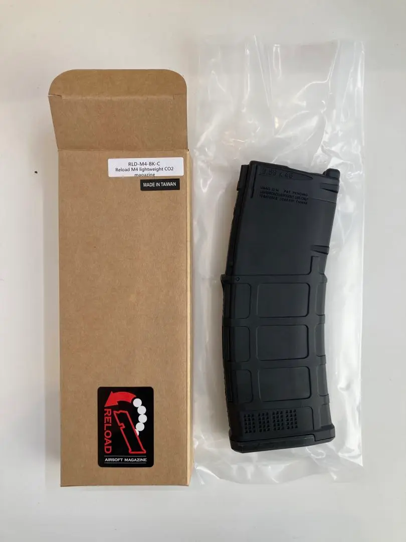 Reload VFC M4/HK416 GBBV3用Co2マガジン【新品未開封】 RELOAD ライトウェイト 30連 CO2 マガジン VFC製 M4 / HK416 GBB