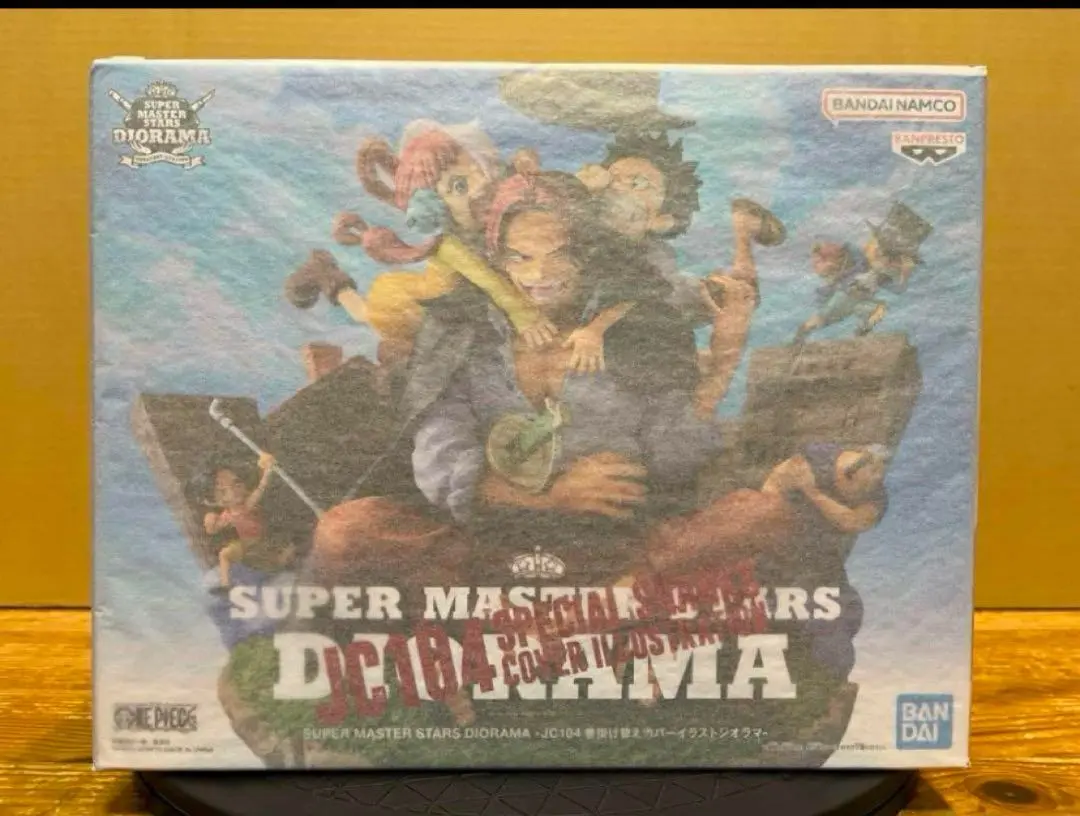 最終値下げ　ワンピース　JC104巻　掛け替えカバーイラスト　おまけ付 2025年最新】super master stars diorama jc104巻 掛け替え