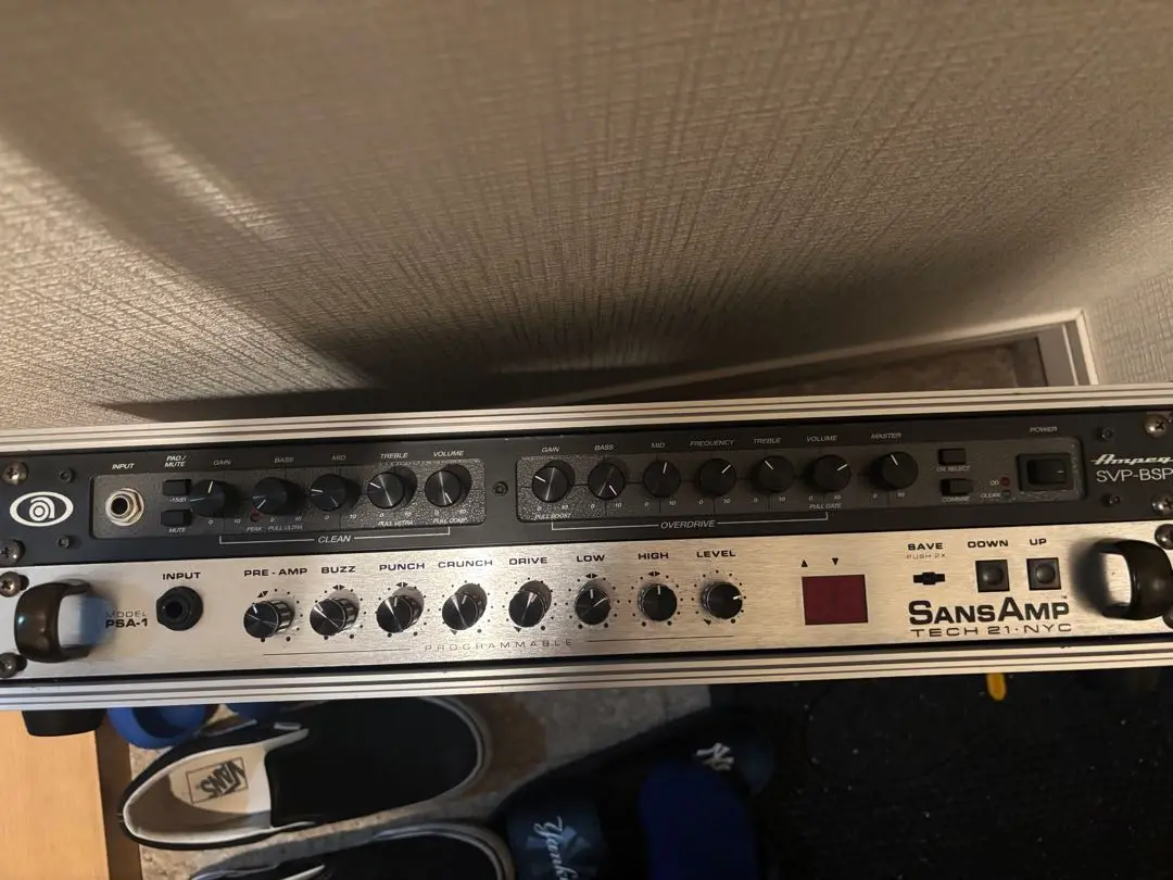 829* SANSAMP サンズアンプ TECH21 PSA-1 プリアンプ TECH21 SansAmp PSA-1 （中古/送料無料）【楽器検索デジマート】