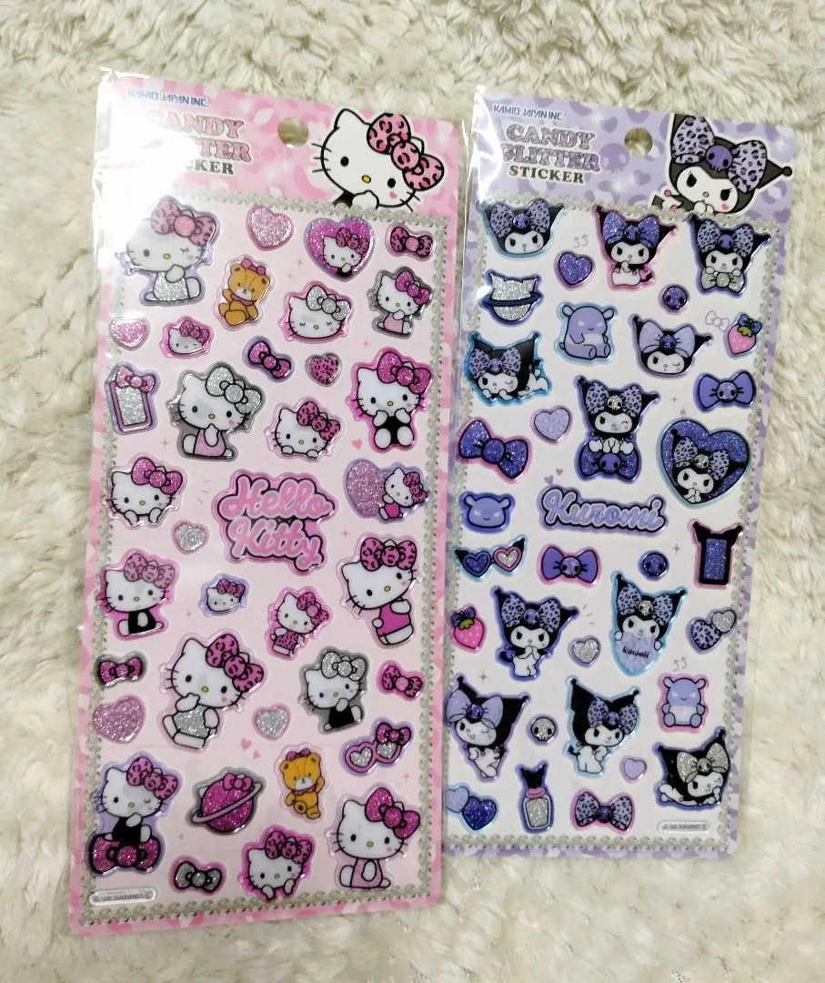 Thumbnail of Sanrio Candy Glitter Stickers - 2 pieces