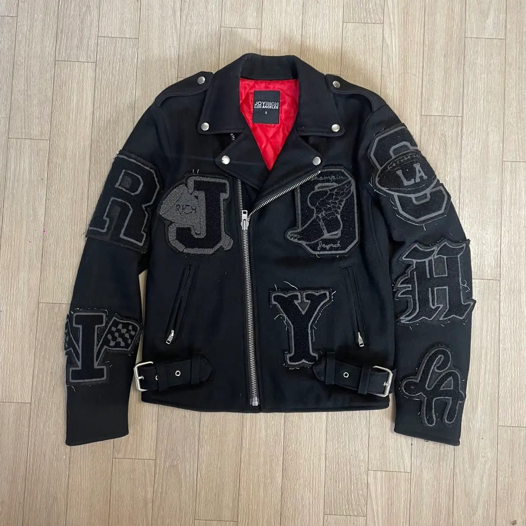 JOYRICHI × GIZA シングルライダースジャケット XS 2025年最新】ジョイリッチ joyrich ライダースジャケットの人気