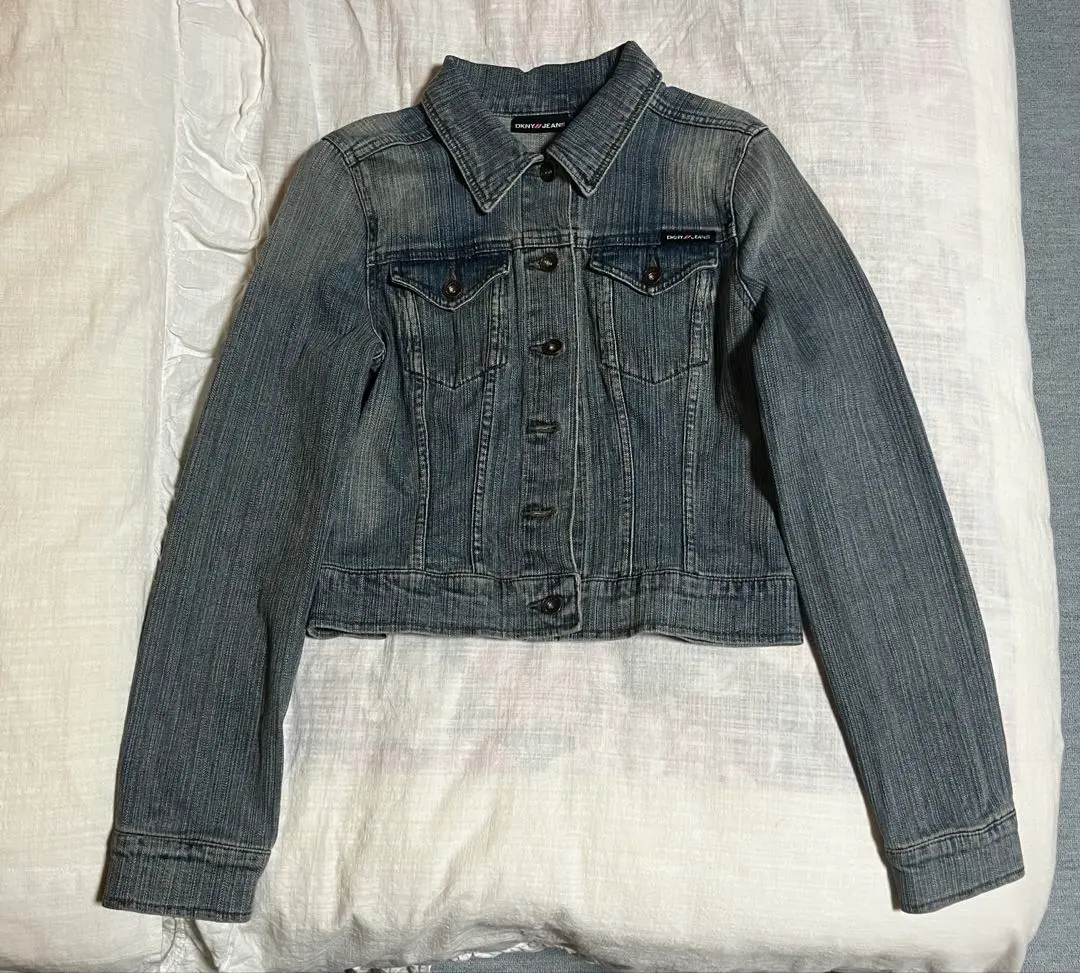 Gジャン デニムジャケット　DKNY 90s DKNY JEANS ダナキャラン ニューヨーク ブラック デニム