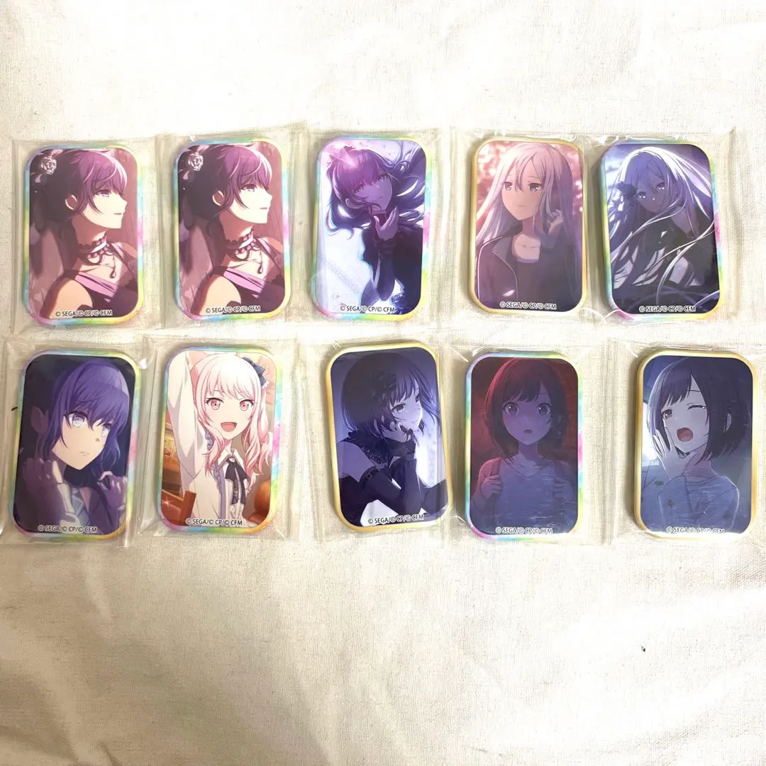 宵崎奏 絶望 エルピス グリ缶 33個 予約商品】グリッター缶バッジ イベントイラストコレクション