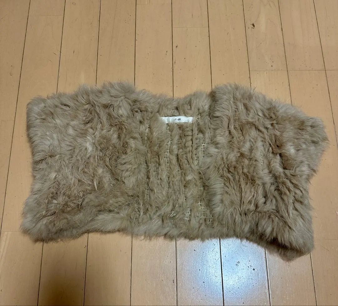Thumbnail of Beige Fur Vest, Size 9, for Parties