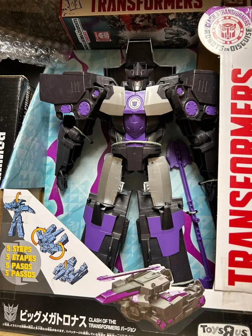 ビッグメガトロナス トランスフォーマー アドベンチャー トランスフォーマーアドベンチャー ビッグメガトロナス CLASH OF