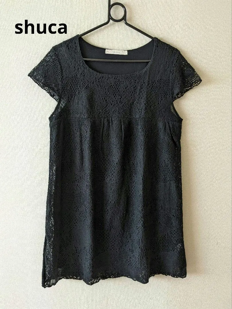 Thumbnail of Shuca black lace dress