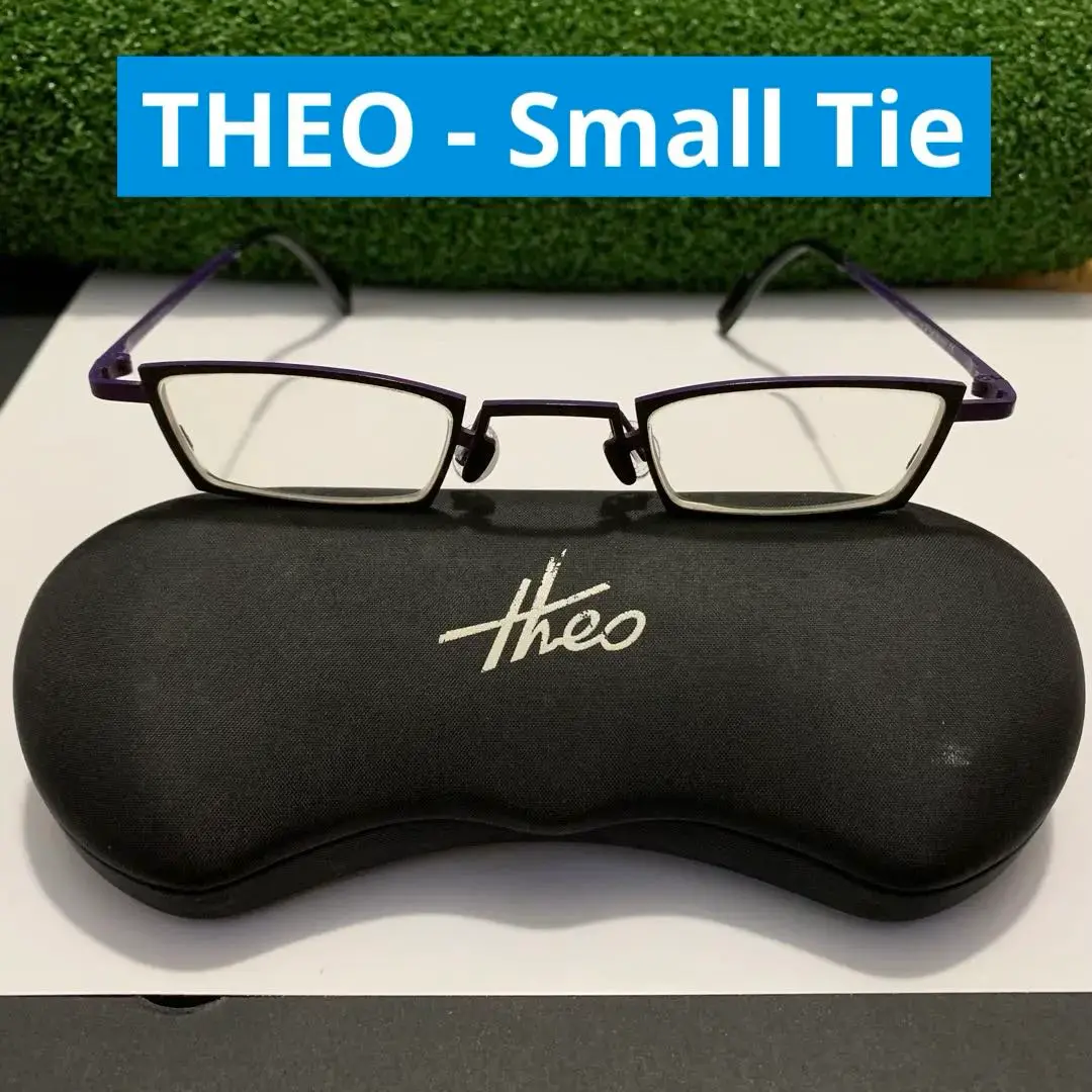 Theo テオ BLACK TIE ブラックタイ 眼鏡 奇跡の再入荷！】 theo (テオ) 廃盤の名作メガネフレーム 